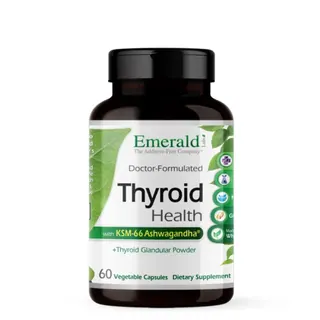 Emerald Laboratories Thyroid Health 60 Vegetable Capsules
