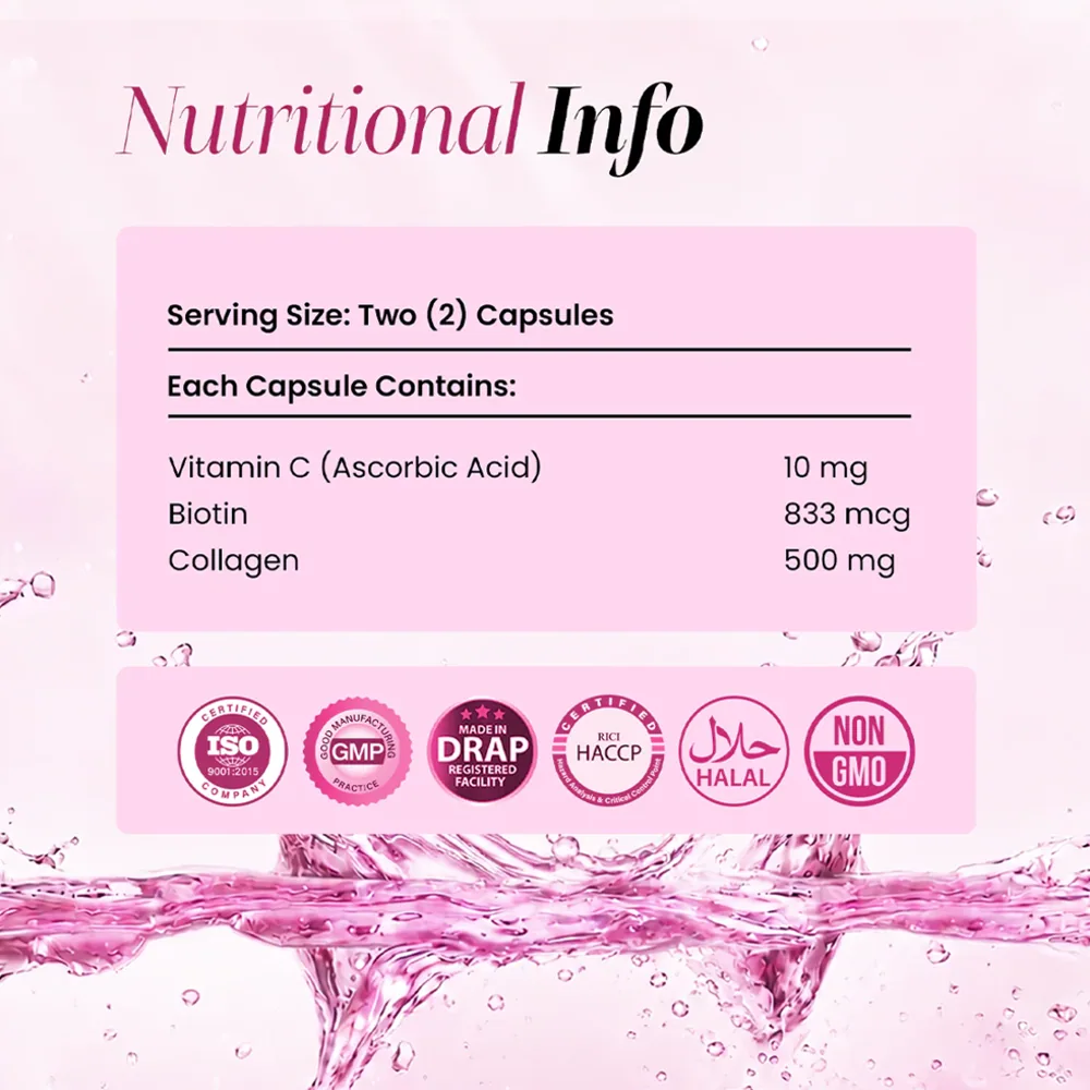 Nutrifactor Nutri Collagen 60 Capsules