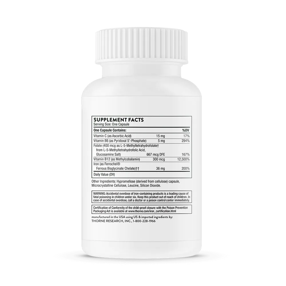 Thorne Ferrasorb 60 Capsules