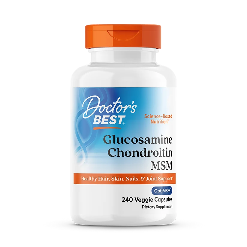 Doctor's Best Glucosamine Chondroitin MSM 120 Capsules
