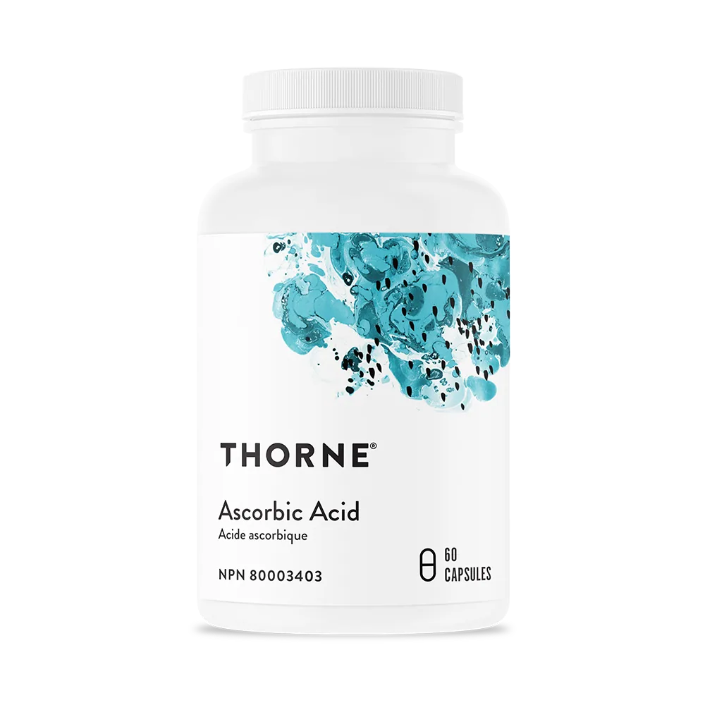 Thorne Ascorbic Acid 60 Capsule Thorne Ascorbic Acid 60 Capsule