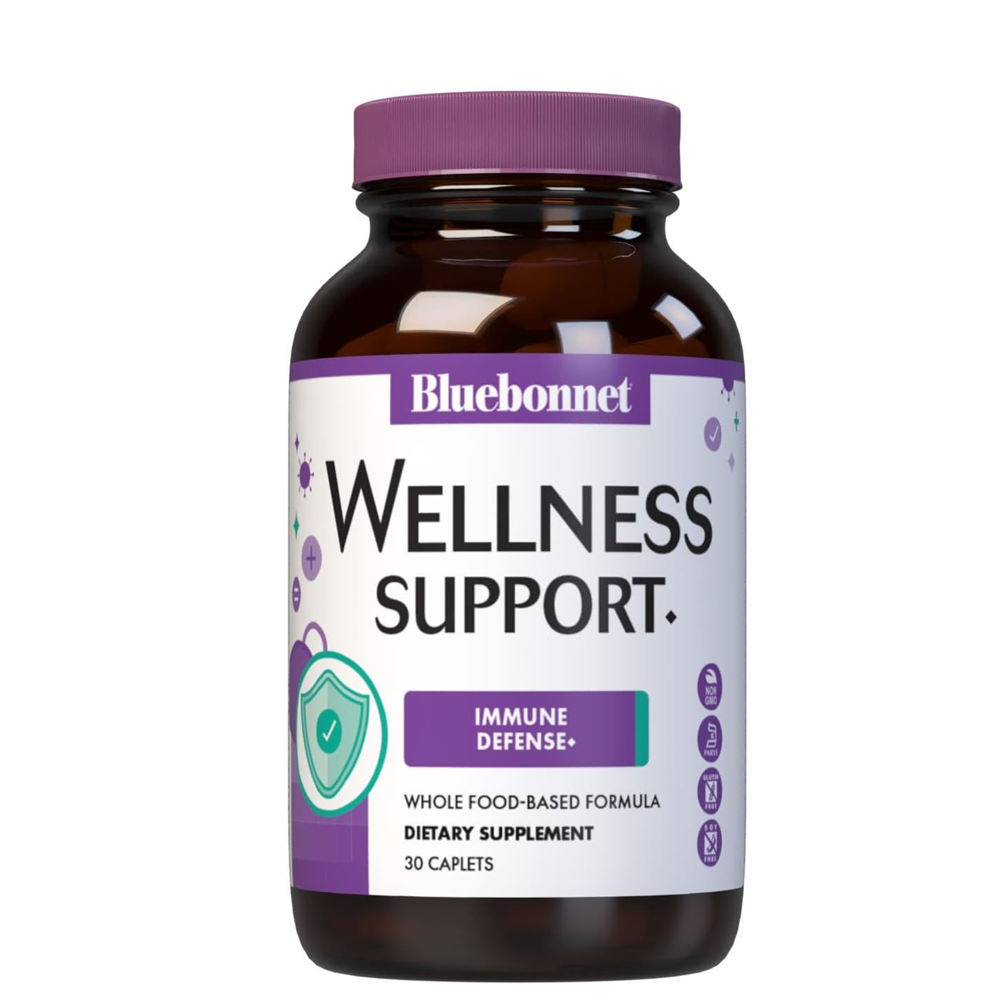 Bluebonnet Wellness Support 30 Capsule Wellness Support - 30 Caplets