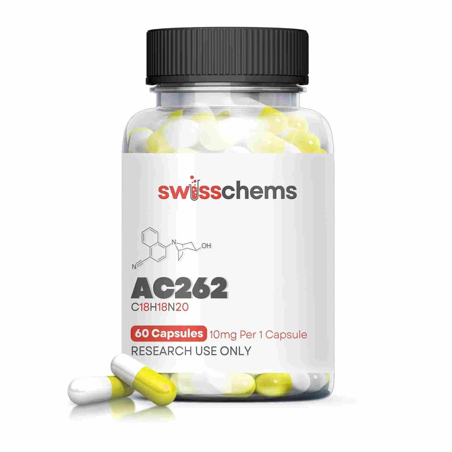 AC262 0.5 mg — 60 Capsules (Research Use Only)