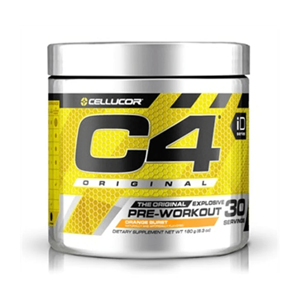 C4 Original Pre Workout Orange Burst 30 Servings 30 Servings